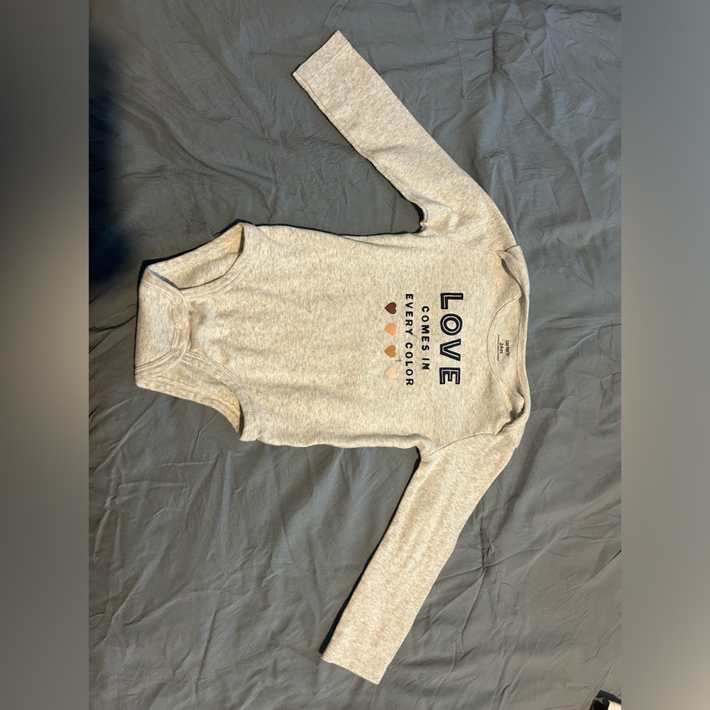 Toddler Girl Long Sleeve Onsie.